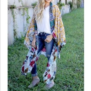 Free people inspired kimono